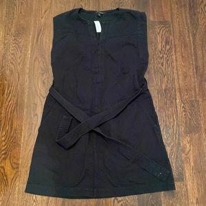 Banana Republic Black tie waist dress